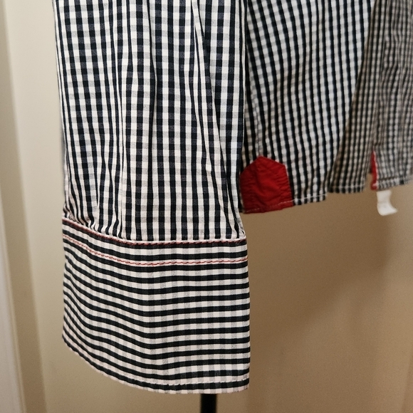 Haupt Germany gingham buttondown shirt - Picture 9 of 12